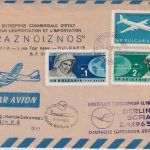 Bulgarien - Lufthansa-Ost Erstflug Sofia Berlin/Ost 2.4.63