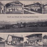 Bayern - Erlach b. Otterfing Hausansichten sw-Mehrbild-AK gelaufen 1931