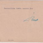 FZ/Baden - 10 Pfg. Kreutzer SST Messkirch Jubiläum karte n. Konstanz 28.8.49