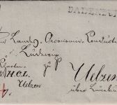 Hannover - Dalenburg L1 Paketbegleitbrief n. Uelzen 1830 - mit Inhalt