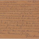 DR - Eutin 8.7.45 Korpsgruppe v. Stockhausen Feldpostkarte n. Netphen