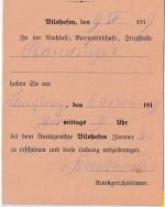 Bayern - 10 Pfg. Dienst-Ganzsache Zudruck Amtsgericht Vilshofen - Gaisbruck 1919