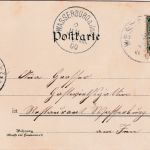 Bayern - Neukirchen b. Miesbach Mehrbild-Farblitho gelaufen 1900