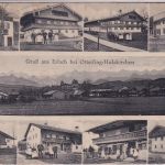 Bayern - Erlach b. Otterfing Hausansichten sw-Mehrbild-AK gelaufen 1935