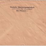 FZ/Rheinl.-Pfalz - 2x50+30 Pfg 2. Ausg. Luftpostbrief n. USA Idar-Oberstein 1949