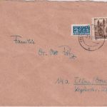FZ/Rheinl.-Pfalz - 40 Pfg 2. Ausgabe Einzelfrankatur Brief >20g Mainz Ulm 2.5.49