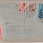 FZ/Rheinl.-Pfalz - 1 DM 2. Ausgabe u.a. Einschreibebrief Wittlich Freiburg 1948