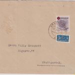 FZ/Württ. - 20 Pfg. Deutsches Rotes Kreuz Brief Urach - Stuttgart 31.3.49