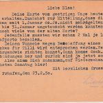 FZ/Württ. - 10 Pfg. 200. Geb. Goethe Karte Friedrichshafen - Biberach 23.2.50