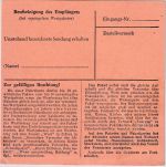 BRD - 70+40 Pfg Heuss I Schnellpaketkarte Kleinheubach - Friedberg 21.12.54
