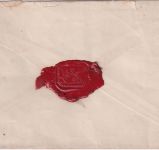 DR - 1 Gr. kl. Brustschild Brief Ra3 Halle Bahnhof 6.2.72 n. Geseke