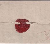 Preussen - Querfurt 1. JUN (1835) L2 Postvorschußbrief n. Freiburg - mit Inhalt