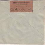 All.Bes. - 75 Pfg Ziffer Brief n. ÖSTERREICH Hannover - Blühnbach b. Werfen 1947