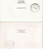 Schweiz - Swissair Erstflug Genf Karachi 3.4.71 2 Belege (1x Zuleitung UNO Genf)