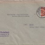 All.Bes. - (19) Bernburg 1 Tagesstempel Brief n. Köln 23.11.46