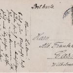 Sachsen-Anhalt - Harzgerode Geschäftshaus private Foto-AK gelaufen 1910