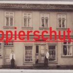 Sachsen-Anhalt - Harzgerode Geschäftshaus private Foto-AK gelaufen 1910