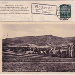DR - Vockerode ü. Eschwege Landpost-Ra2 Ansichtskarte n. Kassel 1933