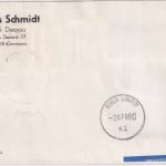 DDR - Dessau Nachträglich entwertet LH-Erstflug FFM - Kuala Lumpur 1.4.80