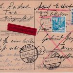 FZ/Württ. - 75+20 Pfg. 1. Ausgabe Eilkarte Tübingen - Korntal 29.4.48