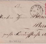 NDP - 1 Gr. Ganzsache/Brief K2 Rossla - Berlin 11.7.71