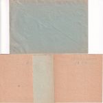 Berlin - Berlin-West SCHA Postscheckbrief n. SW29 1952 - mit Inhalt