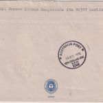 BRD - 350+300 Pfg. SWK Luftpost-Einschreibebrief n. AUSTRALIEN Berlin 7.11.95