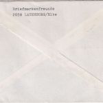 BRD - Lauenburg 25 J. Briefmarkenfreunde Sonder-R-Zettel Einschreibebrief 1971