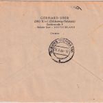 All.Bes. - 2x12 Pfg. Leipziger Messe ua. Einschreibebrief Kiel Burg/Fehmarn 1948
