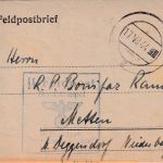 DR - SS-Freiwilligen-Sturmbrigade Wallonien Feldpostbrief n. Metten 17.7.44