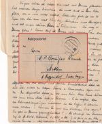 DR - SS-Freiwilligen-Sturmbrigade Wallonien Feldpostbrief n. Metten 17.7.44