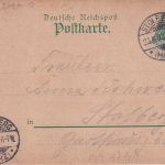 Sachsen - Stollberg a/Harz Hotel Kanzler etc. sw-Mehrbild-AK gelaufen 1902