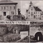 Thüringen - Heldrungen Kulturhaus etc. sw-Mehrbild-Foto-AK ungelaufen ca. 1965