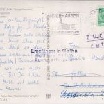 Sachsen-Anhalt - Breitenstein FDGB Erholungsheim sw-Foto-AK gelaufen 1983