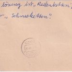 DDR - 10 Pfg. Bauwerke/klein Ganzsache+Zusatz Eilkarte Laucha - München 30.1.90