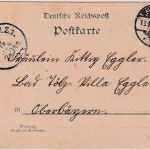 Sachsen-Anhalt - Weissenfels Post Schloss sw-Mehrbild-Litho gelaufen 1902