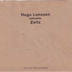 DDR - Zeitz 1954 20 Pfg. AFS "Hugo Lenssen Lackwerke" Brief n. Eberswalde