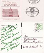 BRD - Bremen 1967/1990 - 11 versch. Privatganzsachen mit Ortsbezug
