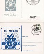 BRD - Bremen 1967/1990 - 11 versch. Privatganzsachen mit Ortsbezug