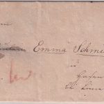 Hannover - Celle 13/6 Fingerhut-K1 Damenbriefchen n. Hasenburg b. Lüneburg 1838