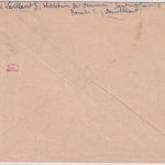 DR - 25 Pfg. AH Brief n. FRANKREICH/Zwangsarbeiter Hildesheim n. Mitry-Mori 1943