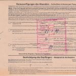 BRD - 3x1 DM+50 Pfg. Bauwerke II Paketkarte n. BELGIEN Vernawahlshausen 1969