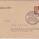 Bizone - Kassel Gaststätten Sonderschau SST Drucksache n. Oberbrechen 1950