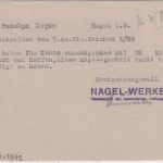 All.Bes. - Rommerskirchen 27.8.45 "Bezahlt!" L1 Firmenkarte n. Hagen RR!