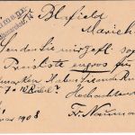 DR - 10 Pfg. Germania Ganzsache n. ÅLAND Erfurt 3 - Mariehamm 1909