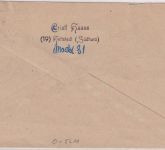 DDR - 24 Pfg. Akademie Brief Heitstedt (Südharz) - Clausthal-Z. 1950 Vignette