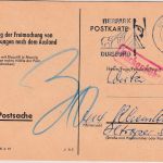 BRD - Duisburg 1971 Postsache/Ergänzung Freimachung f. Postsendung ins Ausland