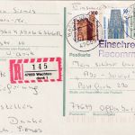 DR/BRD - Wachtendonk Brief/Einschreibekarte/Einschreibebrief 1943/1996