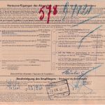 BRD - 3x2 DM Bed. Deutsche Paketkarte n. BELGIEN Essen-Kupferdreh 1.9.66