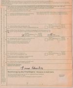 BRD - Osnabrück 18.4.80 40,60 DM Francotyp Luftpost-Paketkarte n. USA